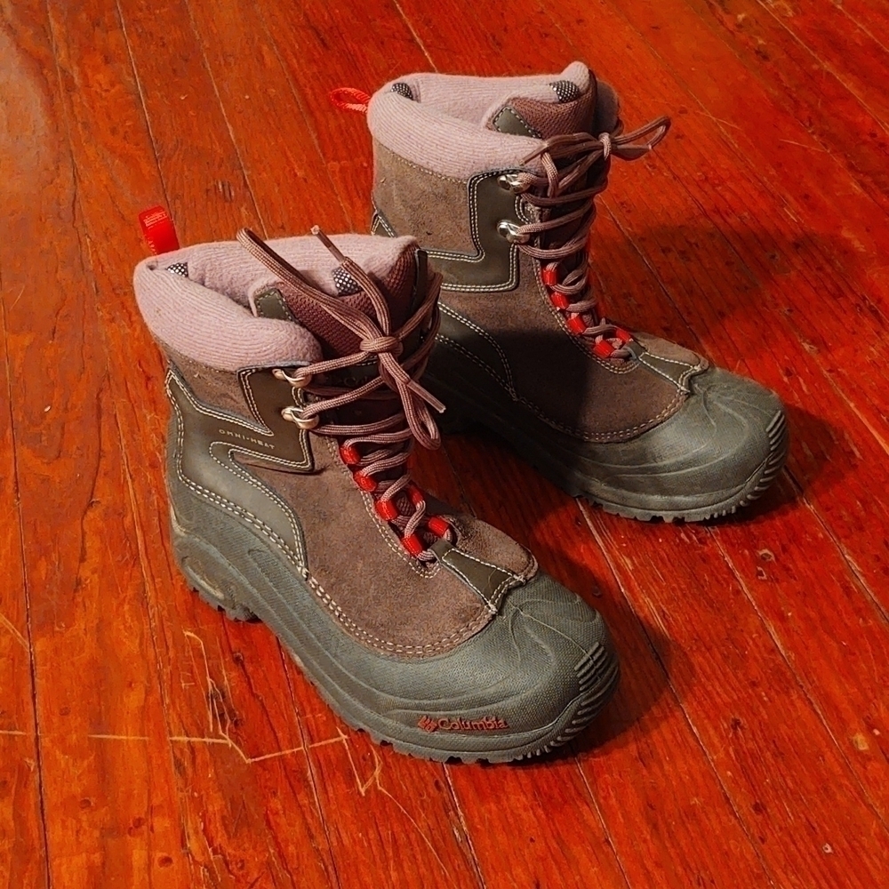 Columbia Bugaboot Plus Omni-Heat Waterproof Winter Boot BY1290-219 Sz 4